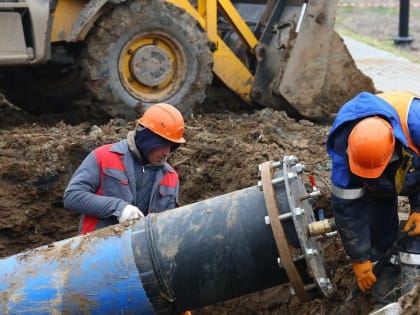 Ремонт канализации на улице Куликова в Астрахани