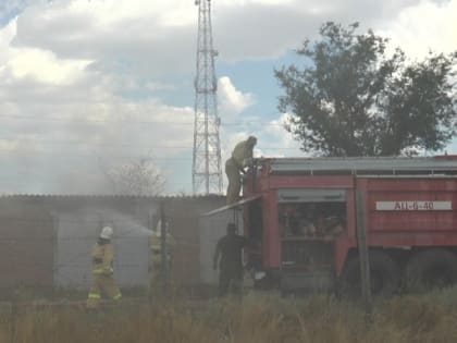 В Ахтубинске произошло два случая возгорания гаражей. Пострадавших нет