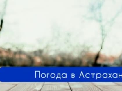 4 января в Астрахани погода будет пасмурной и ветреной