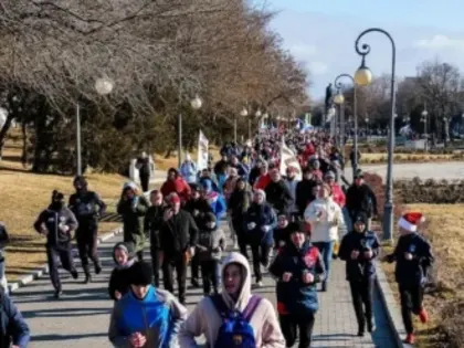 1 января астраханцев приглашают на новогоднюю пробежку