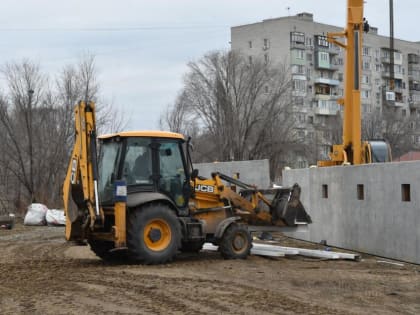 Городские власти продолжают строительство детского сада в микрорайоне Бабаевского