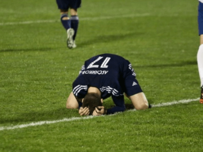 Астраханский «Волгарь» вновь спустился на дно турнирной таблицы