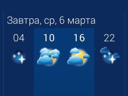 6 марта в&nbsp;Астраханской области ожидается небольшая облачность