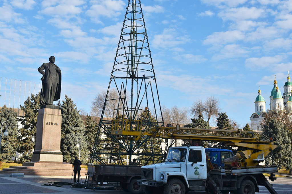 Фото площади ленина астрахань