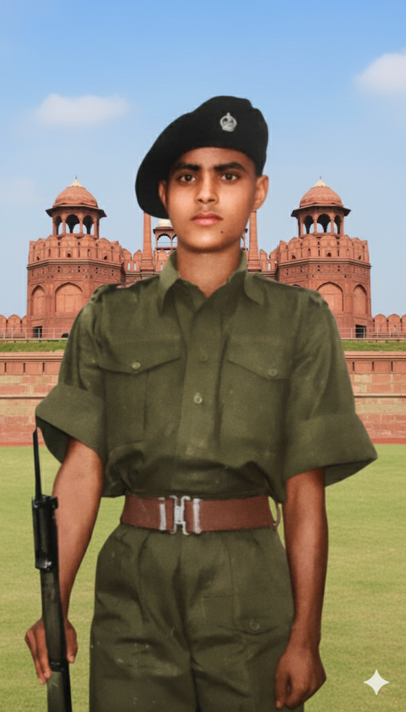 Portrait of Martyr Shabbir Hussain, 1971 war hero