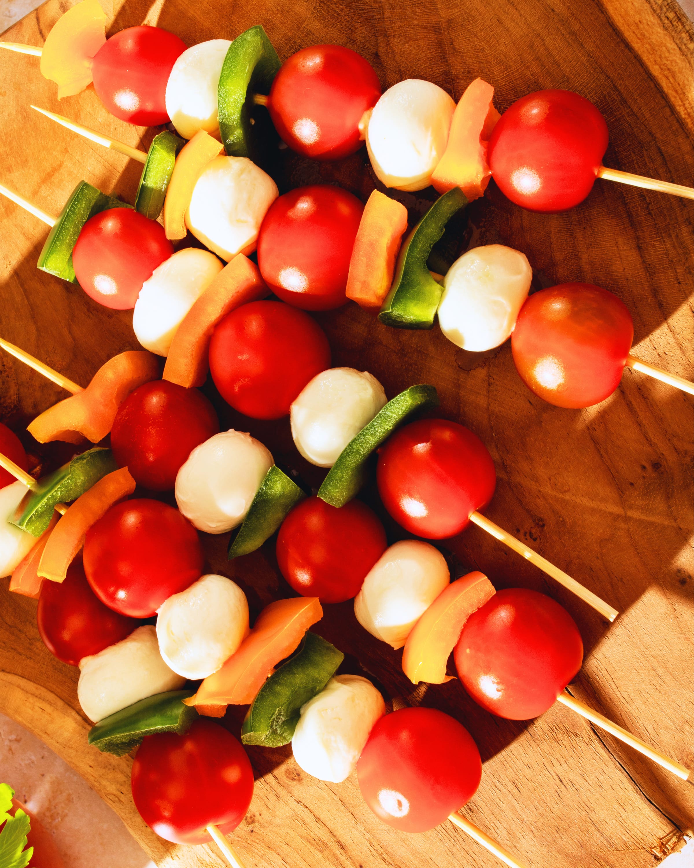 Hand-passed canapés presentation on private yacht