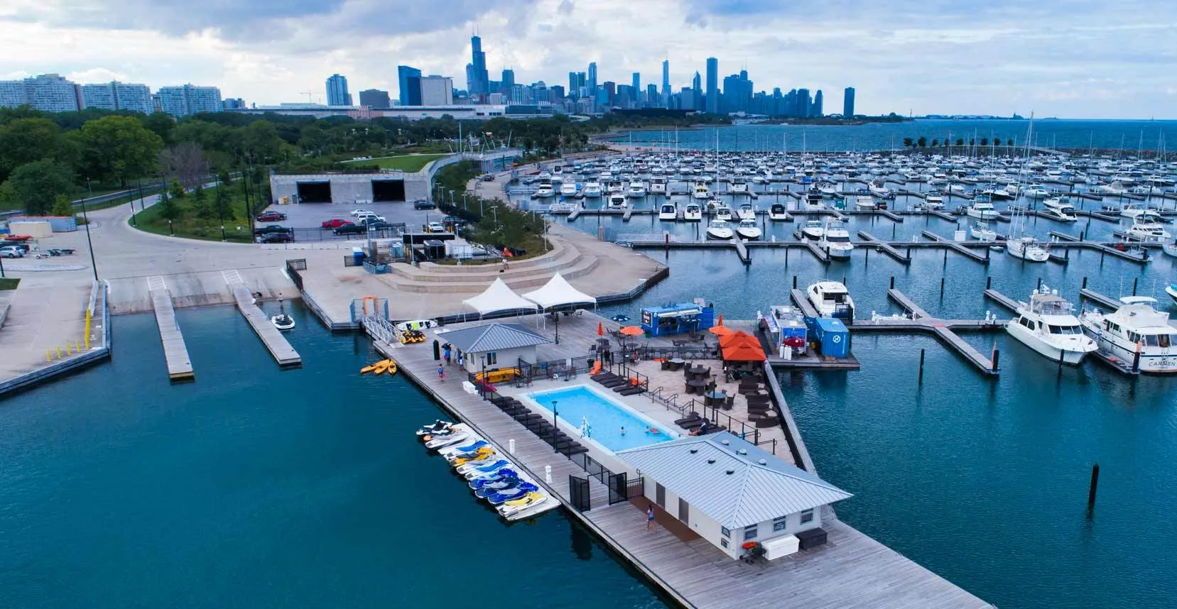 31st Street Harbor Location Map