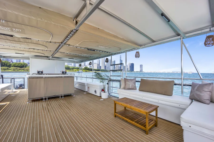 57ft Power Catamaran Montauk, Chicago yacht charter, photo 12