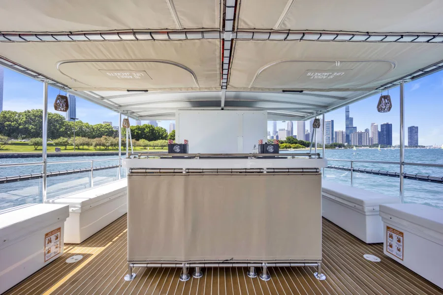 57ft Power Catamaran Montauk, Chicago yacht charter, photo 10