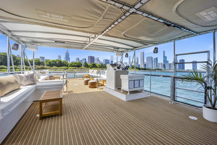 57ft Power Catamaran Montauk, Chicago yacht charter, photo 8
