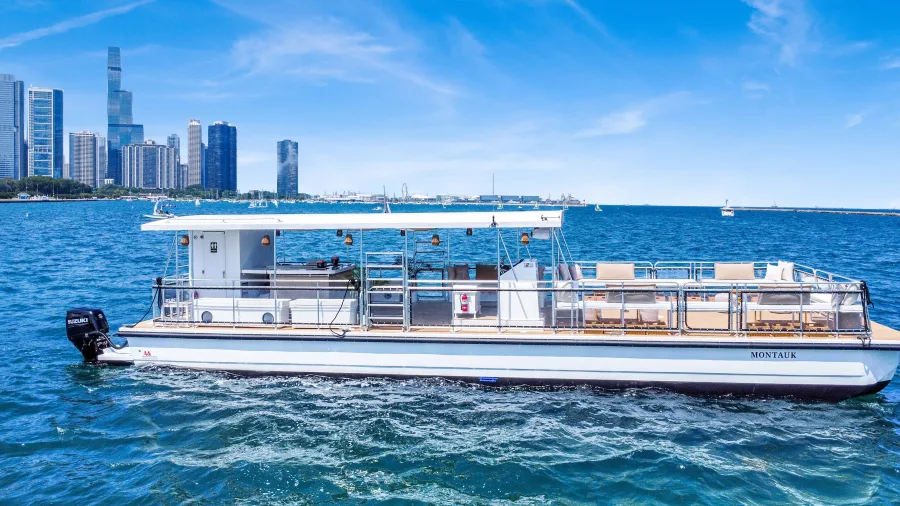 57ft Power Catamaran Montauk, Chicago yacht charter, photo 3