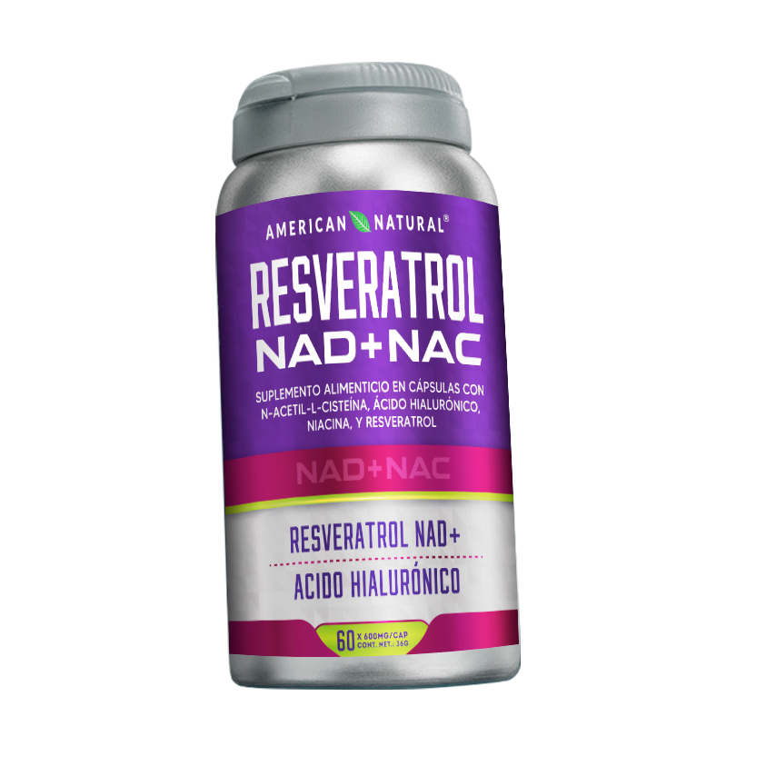 NAD + Resveratrol frasco