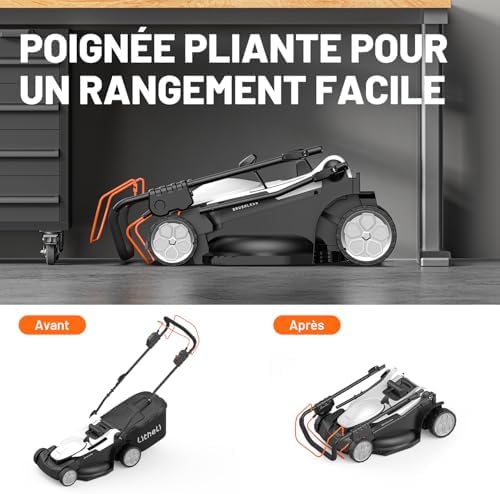 Vue 7 de Litheli Tondeuse Gazon