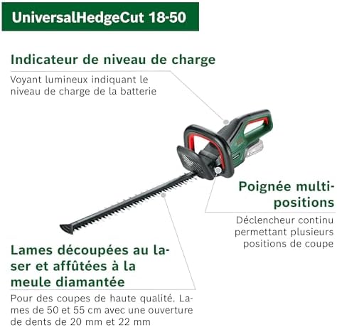 Vue 3 de Bosch Taillehaies Sans Fil