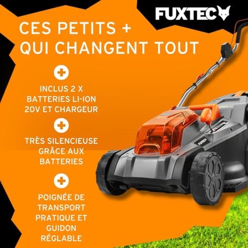 Vue 4 de Fuxtec Tondeuse Gazon