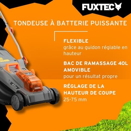 Vue 5 de Fuxtec Tondeuse Gazon