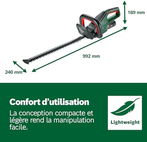 Vue 6 de Bosch Taillehaies Sans Fil