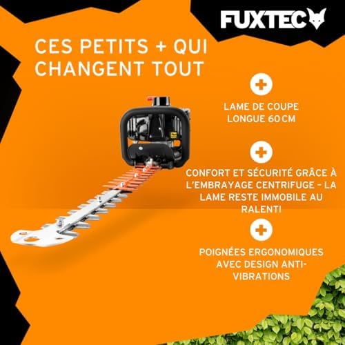 Vue 4 de Fuxtec Taillehaies Thermique Fxmheco