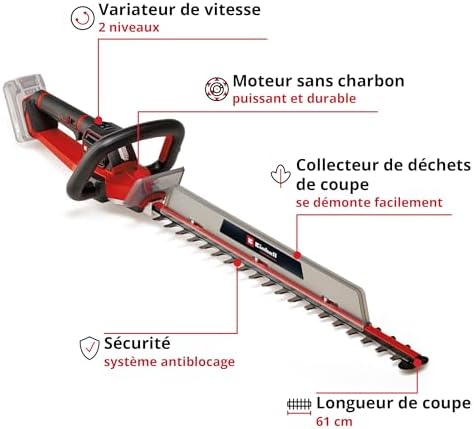 Vue 3 de Einhell Professional Taillehaie Sans