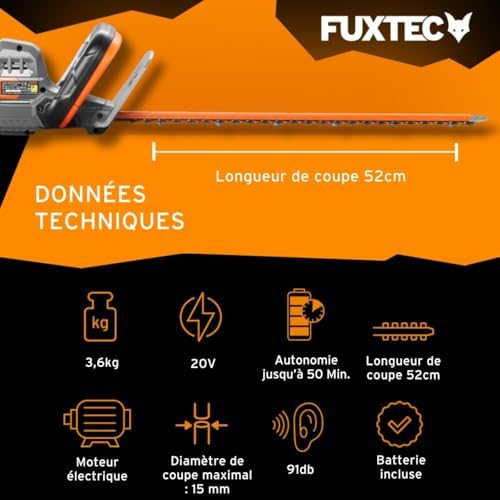 Vue 3 de Fuxtec Taillehaie Avec