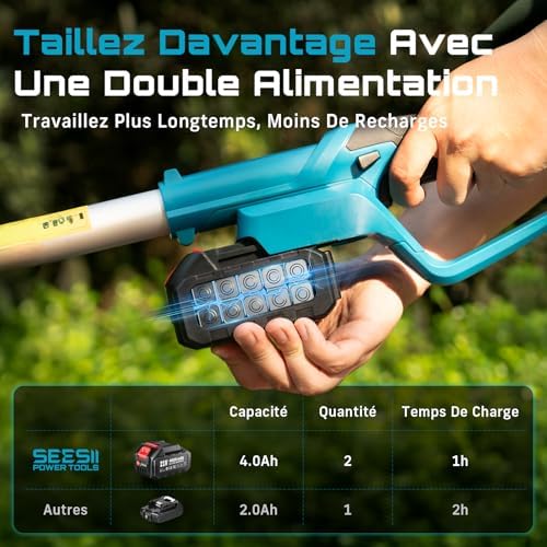 Vue 4 de Seesii Taille Haie Electrique