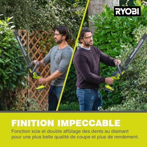 Vue 5 de Ryobi Taillehaies Sans Fil
