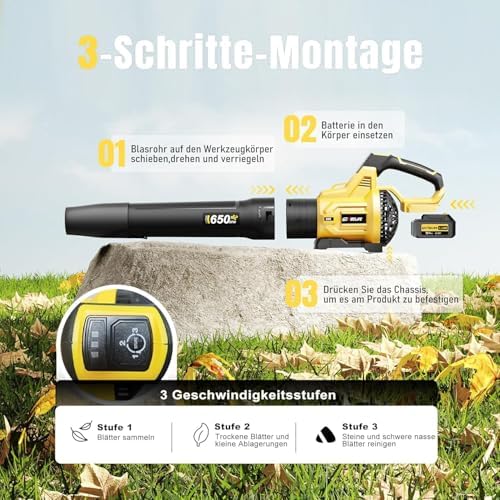 Vue 6 de Geveelife Souffleur Electrique
