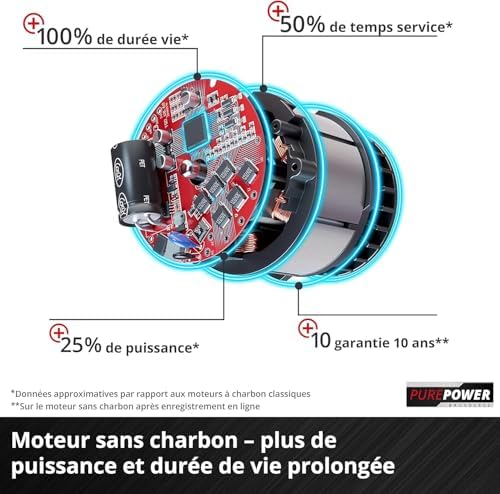 Vue 6 de Einhell Professional Souffleur De