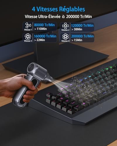 Vue 2 de Souffleur Air Comprime Orantronx