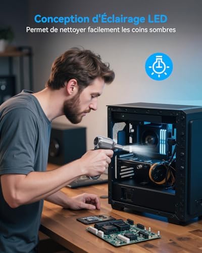 Vue 3 de Souffleur Air Comprime Orantronx