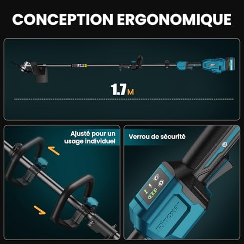 Vue 7 de In Debroussailleuse Electrique Sans