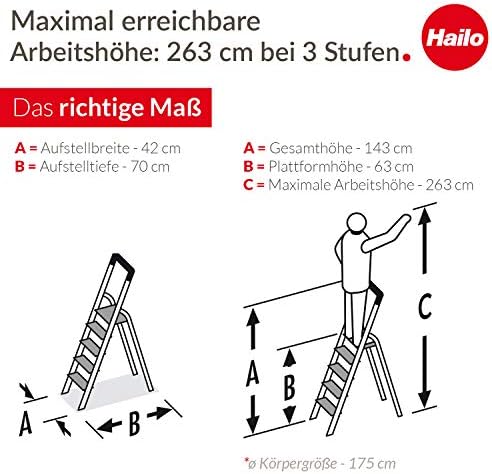Vue 6 de Escabeau De Securite Pliable