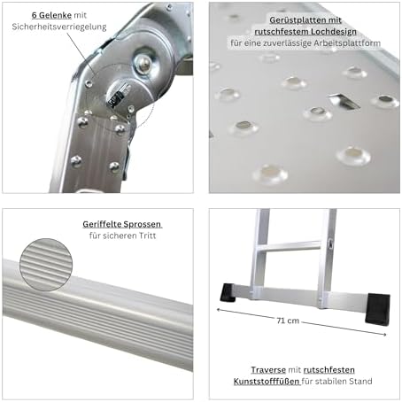 Vue 5 de Proregal Echelle Multifonctionnelle