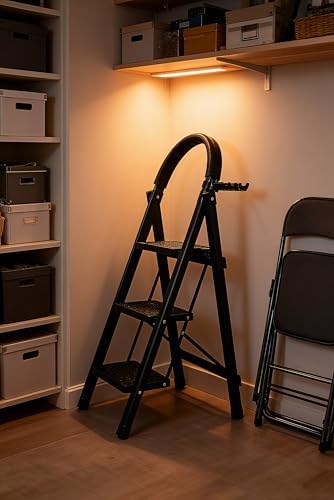 Vue 5 de Escabeau Marches Pliable Marche