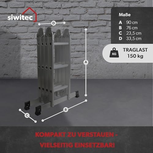 Vue 3 de Siwitec Echelle Multifonction