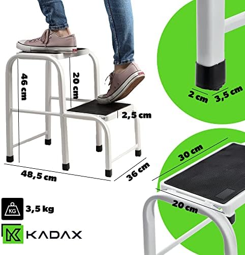 Vue 2 de Kadax Marchepied En Acier