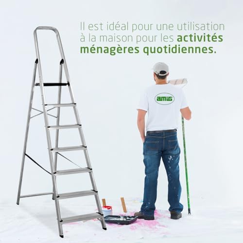 Vue 4 de Amig Echelle Pliable Marches
