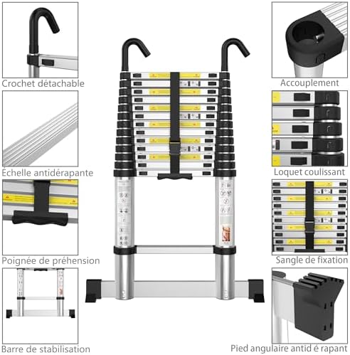 Vue 2 de Gymount Echelle Telescopique