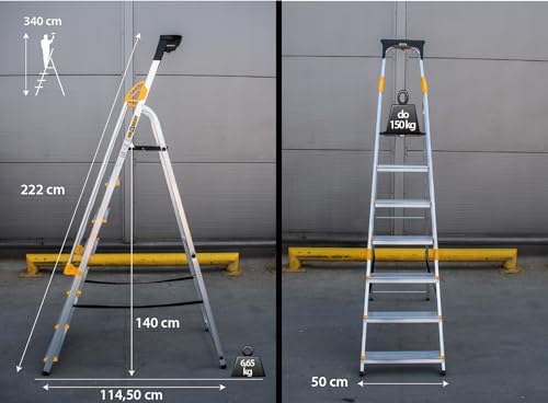 Vue 2 de Drabest Echelles Series Pro