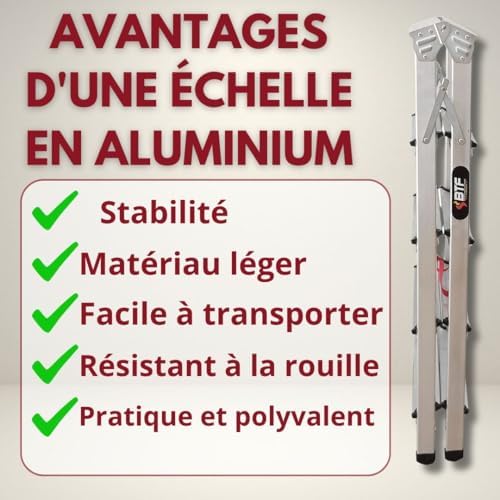 Vue 7 de Btf Escabeau Pliable Marches