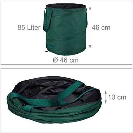 Vue 4 de Relaxdays Popup Sac De