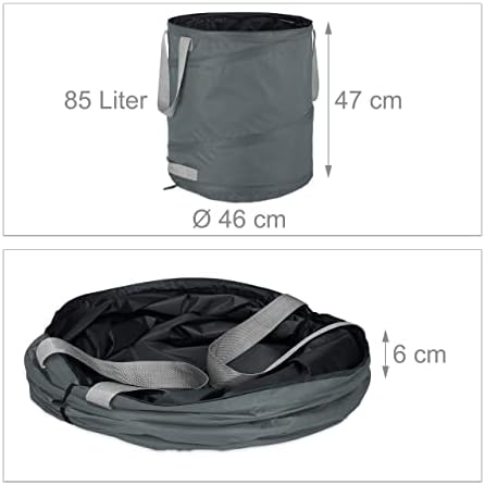Vue 4 de Relaxdays Sacs De Jardin