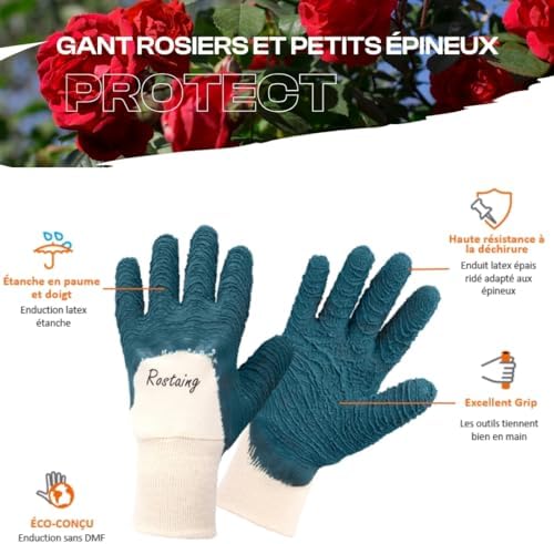 Vue 3 de Rostaing Gants Protect Paire