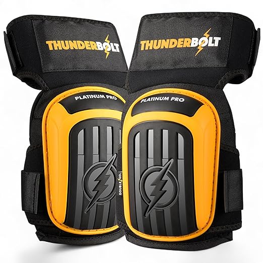 Thunderbolt Genouilleres Professionnelles Avec