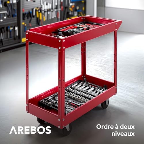 Vue 5 de Arebos Chariot Servante Datelier