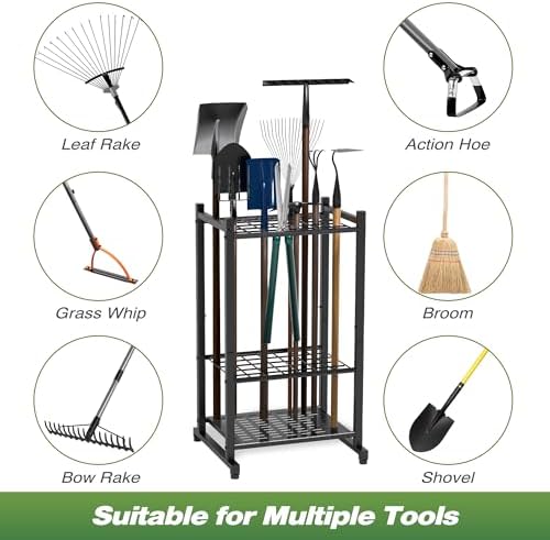Vue 6 de Organiseur Doutils De Jardin