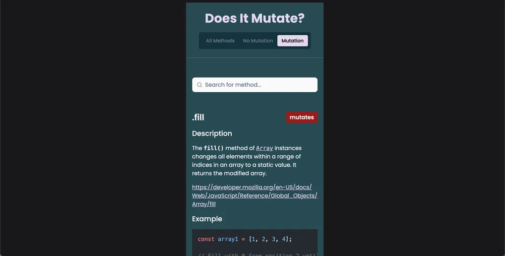 does it mutate mobile