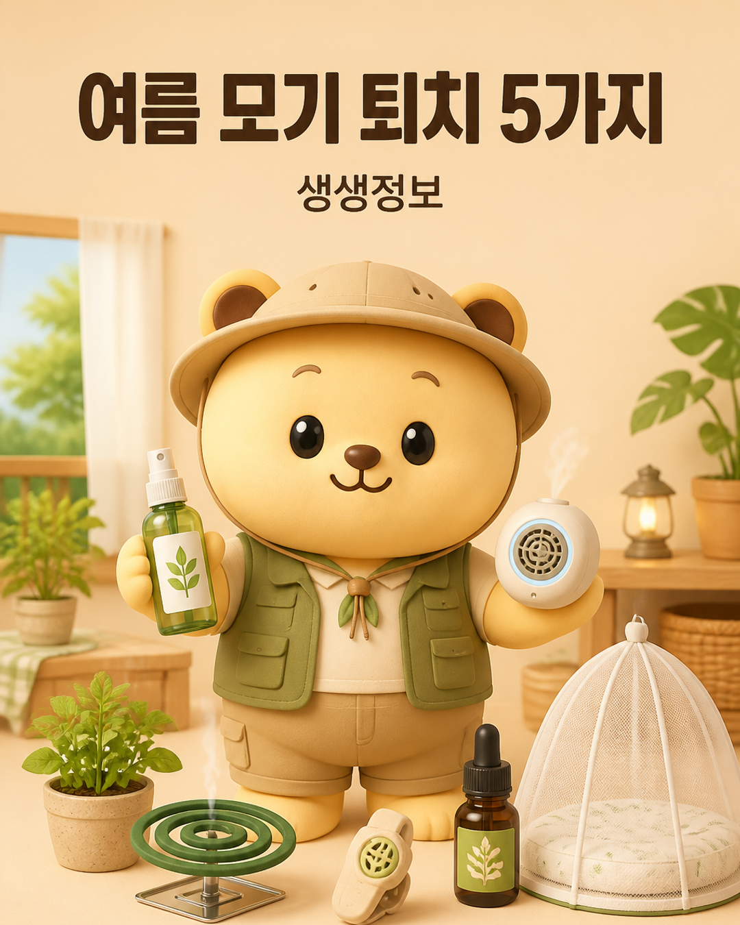 방송픽 여름 모기 퇴치 5가지