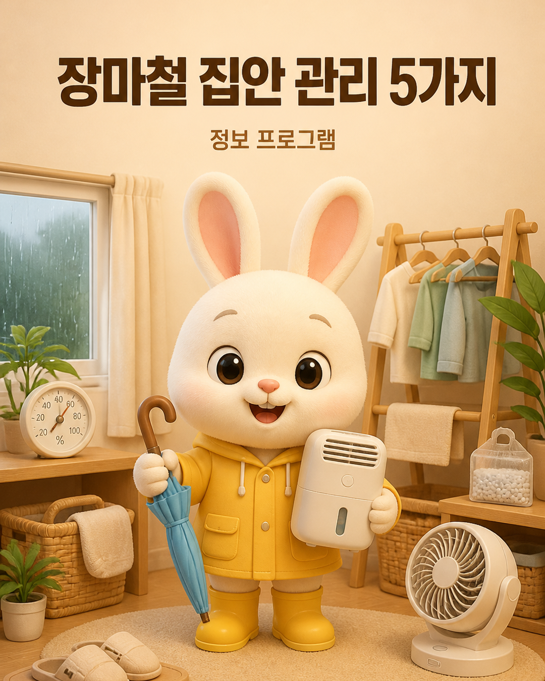 방송픽 장마철 집안 관리 5가지