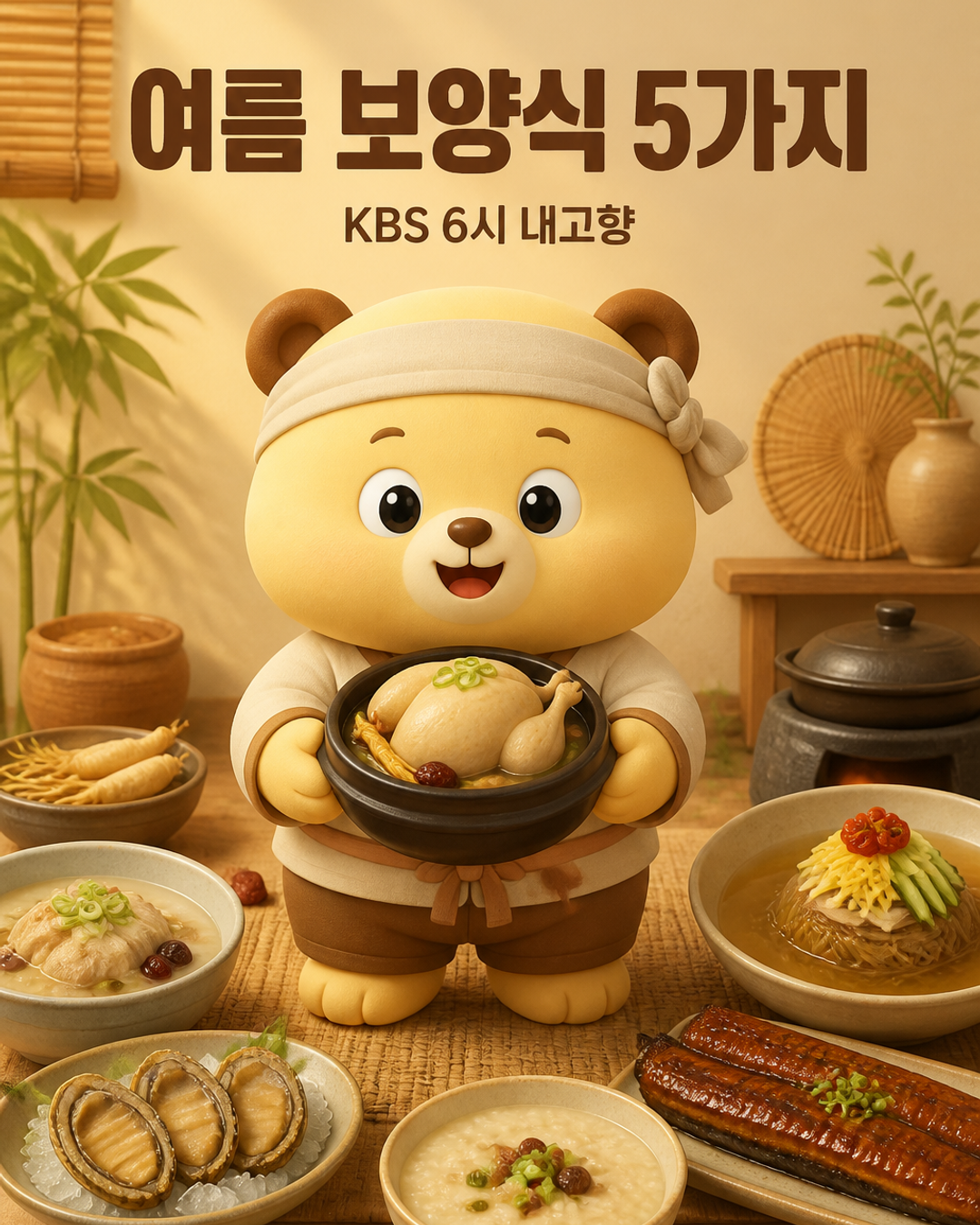방송픽 여름 보양식 5가지
